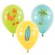 Sommer Surf Party Luftballon, Luftballon 6 Stück 11 Zoll (22,8 cm)
