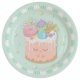 Plätzchen Crazy Cake Kuchenteller aus Papier, 8er-Pack, 23 cm