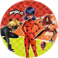   Miraculous Geschichten von Ladybug und Cat Noir Kwami Pappteller 8 Stk 23 cm