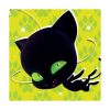 Miraculous Geschichten von Ladybug und Cat Noir Kwami Serviette 16 Stk 33x33 cm