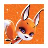 Miraculous Geschichten von Ladybug und Cat Noir Kwami Serviette 16 Stk 33x33 cm