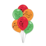   Miraculous Geschichten von Ladybug und Cat Noir Kwami Ballon, 6 Stück 11 Zoll (27,5 cm)