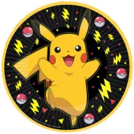 Pokémon Thunder Pappteller 8 Stk 23 cm