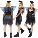 Halloween Black Gefallener Engel Erwachsenen Kostüm M/L