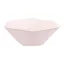 Farbe Vert Decor Rosa sechseckiger tiefer Teller 6 Stück 15,8 cm