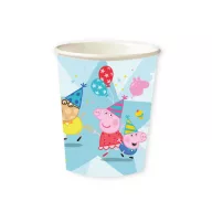 Peppa Wutz Celebration Papierbecher 8 Stk 250 ml