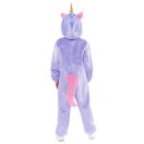 Einhorn Purple Plüschkostüm 3-4 Jahre