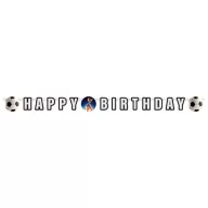 Fußball Kick It Happy Birthday Papierschild 180 cm