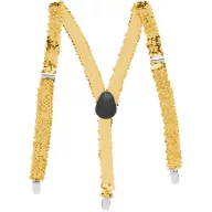 Farbe Gold Pailletten Erwachsenenträger, Kostüm Zubehör