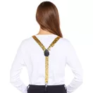 Farbe Gold Pailletten Erwachsenenträger, Kostüm Zubehör