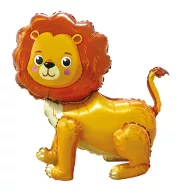Löwe Multi Orange Folienballon 63 cm