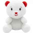 Tiere Polar White Bären 2 in 1 Spielzeug und Luftballongewicht, 11 cm
