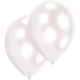 Weiß White Ballon, Luftballon 10 Stück 11 Zoll (27,5 cm)
