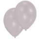 Silber Metallic Silver Ballon, Luftballon 10 Stück 11 Zoll (27,5cm)