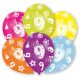 Geburtstag Star Happy Birthday 9 Ballons, Packung mit 6 Ballons 11 Zoll (27,5 cm)
