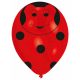 Marienkäfer Beetles Ballon, Luftballon 6 Stück 11 Zoll (27,5cm)