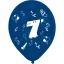 Geburtstag Ribbon Happy Birthday 7 Luftballons, 8er-Pack 10 Zoll (25,4 cm)