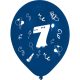 Geburtstag Ribbon Happy Birthday 7 Luftballons, 8er-Pack 10 Zoll (25,4 cm)