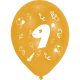 Happy Birthday 9 Ribbon Ballon, Luftballon 8 Stück 10 Zoll (25,4cm)