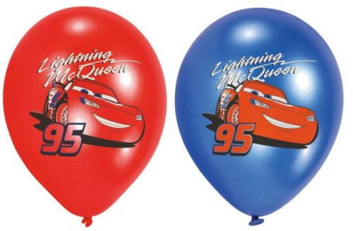 Disney Cars Smile Ballon, Luftballon 6 Stück 11 Zoll (27,5cm)