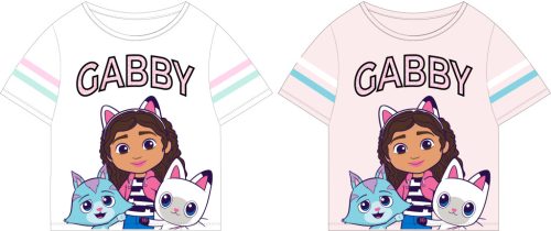 Gabby's Dollhouse Kinder Kurz T-Shirt, Oberteil 104-134 cm