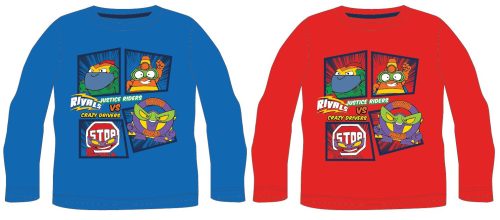 SuperZings Kinder Langärmliges T-Shirt, Oberteil 98-128 cm