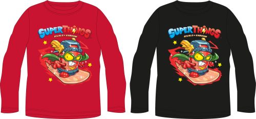 SuperZings Kinder Langärmliges T-Shirt, Oberteil 98-128 cm