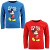Disney Mickey All About Kinder Langärmliges T-Shirt 98-128 cm