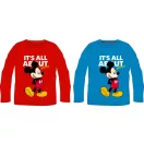 Disney Mickey  All About Kinder Langarmshirt 98-128 cm