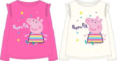 Peppa Wutz Kinder Langarmshirt, Top 92-116 cm
