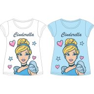Disney Prinzessin kurzes Kinder-T-Shirt, Oberteil 98-128 cm