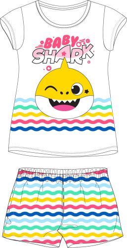 Baby Shark Kinder Kurz Pyjama 92-116 cm