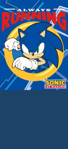 Sonic the Hedgehog Kinder Schal, Snood