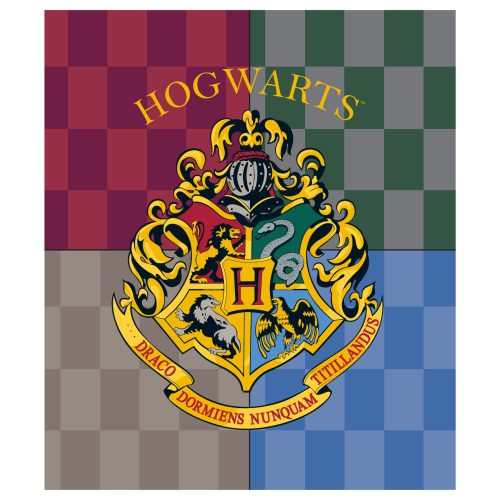 Harry Potter Hogwarts Coral Fleece Decke 120x150 cm
