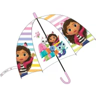   Gabby's Dollhouse A-meozing Kinder-Halbautomatik-Durchsichtschirm Ø74 cm