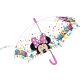 Disney Minnie  Kinder halbautomatischer transparenter Regenschirm Ø74 cm