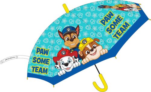 Paw Patrol Pawsome Kinder halbautomatischer Regenschirm Ø74 cm