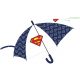 Superman Kinder halbautomatisch transparent Regenschirm Ø80 cm