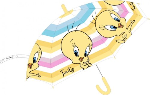 The Looney Tunes Kinder halbautomatischer Regenschirm Ø74 cm