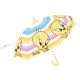 The Looney Tunes Kinder halbautomatischer Regenschirm Ø74 cm