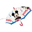 Disney Mickey  Kinder halbautomatischer transparenter Regenschirm Ø74 cm