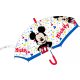 Disney Mickey Kinder halbautomatisch transparent Regenschirm Ø74 cm