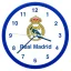 Real Madrid Emblem Wanduhr 25 cm