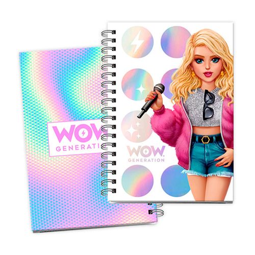 WOW Generation Sing A5 Liniertes Heft mit Aufklebern