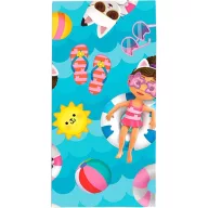 Gabby's Dollhouse Summer Badetuch, Strandtuch 70x140cm