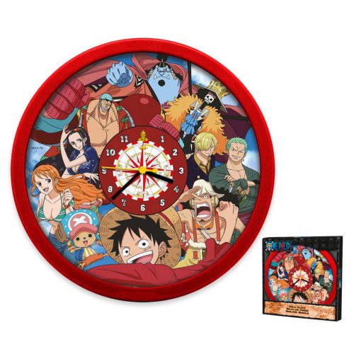 One Piece Crowd Wanduhr 25 cm