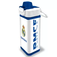   Real Madrid Hala quadratische Kunststoff-Trinkhalmflasche 500 ml