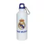 Real Madrid Emblem Aluminiumflasche mit Haken 500 ml