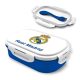 Real Madrid Emblem Sandwichbox + Besteck-Set