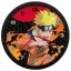 Naruto Fire Wanduhr 25 cm